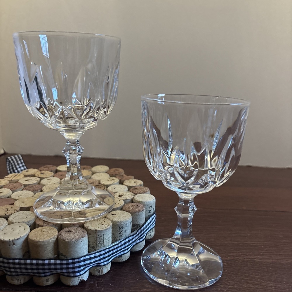 Vintage Claret‎ Wine Crystal RCY6 Ambassador by ROYAL CRYSTAL ROCK  - Set of 2